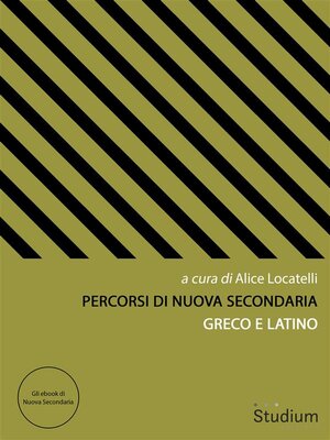 cover image of Percorsi di Nuova Secondaria--Greco e Latino